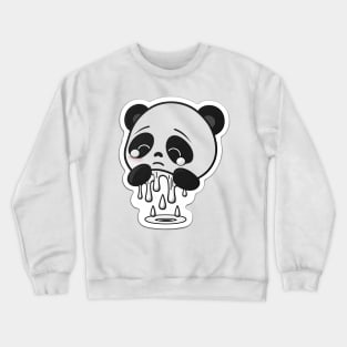 Copy of Cute Sad Little Crying Panda Crewneck Sweatshirt